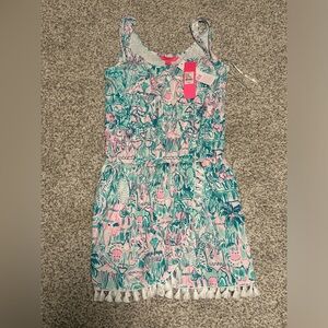 NWT Lilly Pulitzer Colorful Camelflage Jarrett Romper Size M